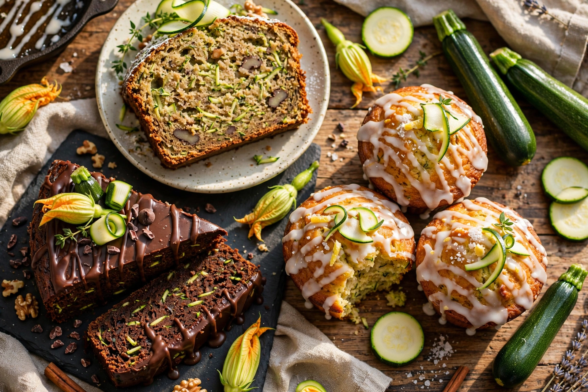 Zucchini Dessert Recipes: Moist Zucchini Brownies